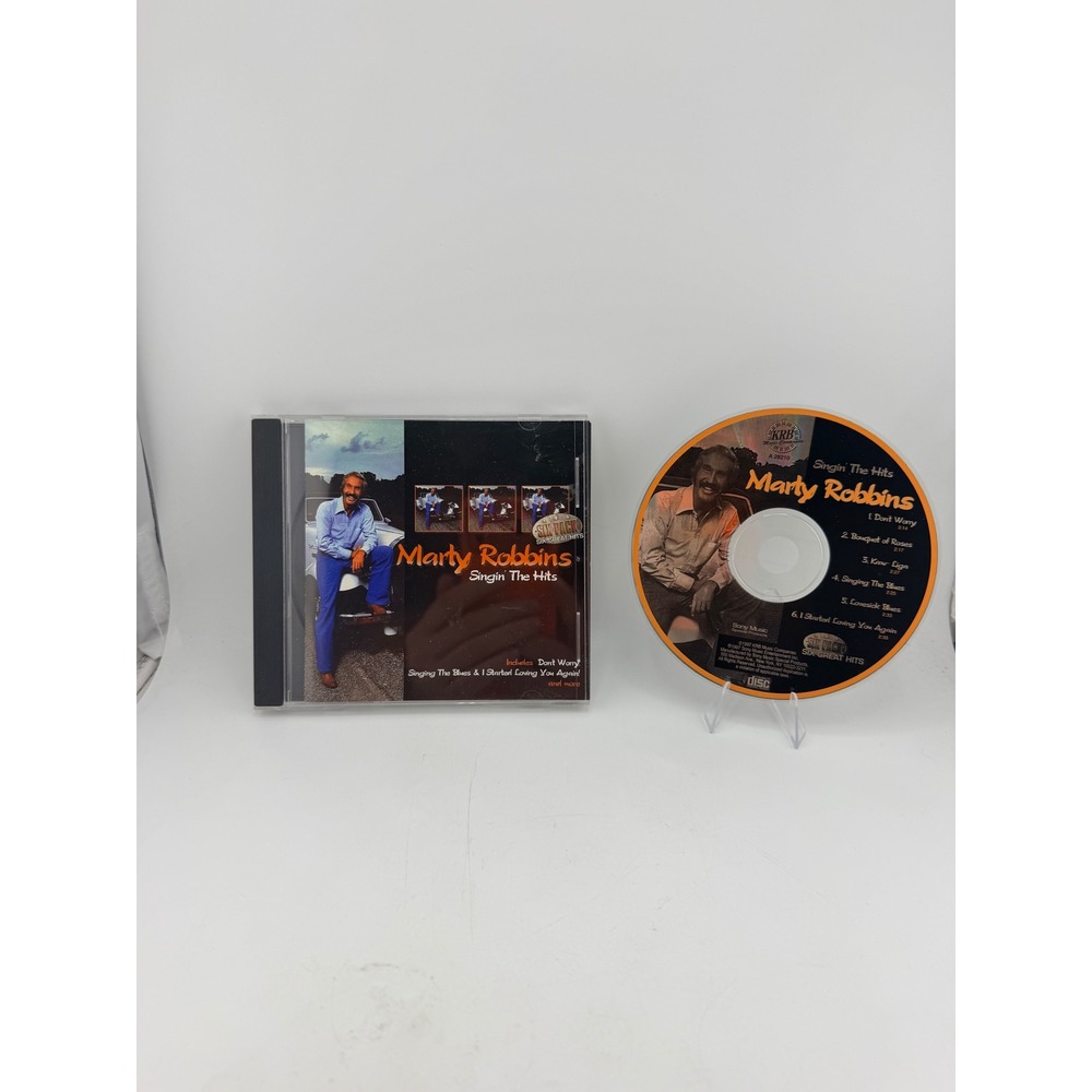 Marty Robbins Singin The Hits CD 1997 KRB Sony Music A 28210 Country 6 Tracks